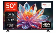 TCL 50 Inch 50T6C Smart 4K UHD HDR QLED Freely TV Delivery-Furdeco A