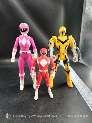 Mixed Power Rangers Lot 1995 2005 Bandai & 2019 Hasbro Lightning Collection