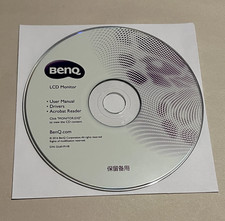 BenQ LCD Monitor Driver  Utility Replacement CD-ROM DISC