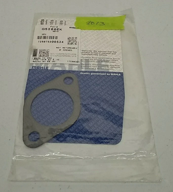 Junta de montaje de carburador Mahle G5260EK - Sello de sistema de combustible de precisión Foto 2 de 4