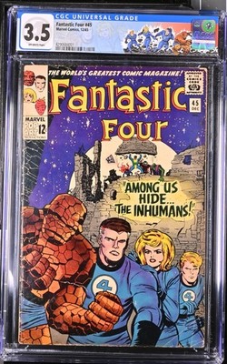 Fantastic Four #45 VG- 3.5 (Universal Grade) Marvel 1965
