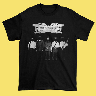 Kanonenfieber band Black Cotton Shirt Full size S-5XL Unisex CL10
