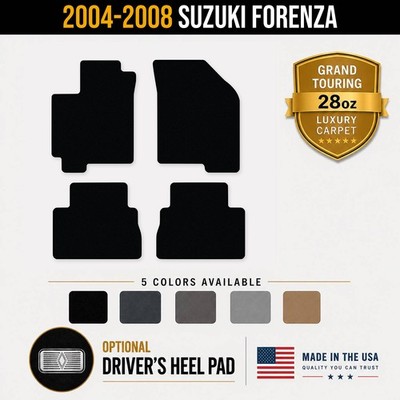 Avery Grand Touring Front & Rear Floor Mats for 2004-2008 Suzuki Forenza #3Uy