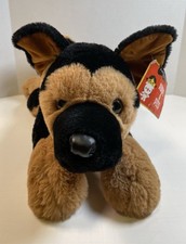 FAO Schwarz Black Brown German Shepherd Plush Dog - 20" Plush - Adopt a Pets