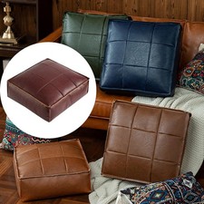 Morocco Ottoman Seat Cover Square Unstuffed Pouf Cover Couch Cover Decorative