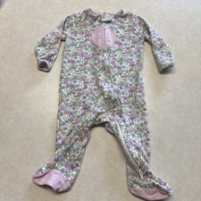 Carters one piece sleep and play suit Multicolor Flower Size 3-6 Months