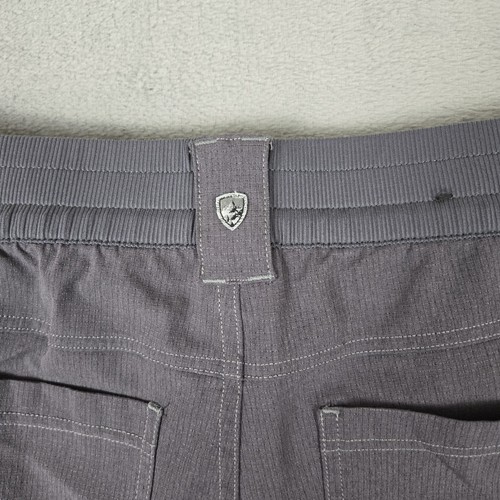 Kuhl Stattus Ripstop Wanderhose Damen 8 Regular Kordelzug grau Outdoor 6234 - Bild 8 von 13