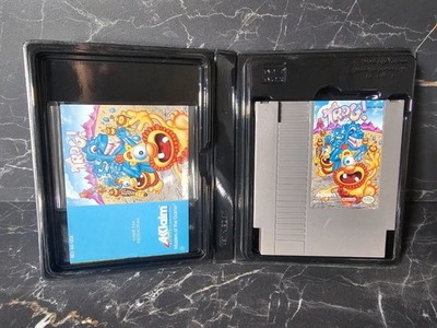 Trog! (Nintendo Entertainment System, 1991) NES Cart + Manual + Custom box