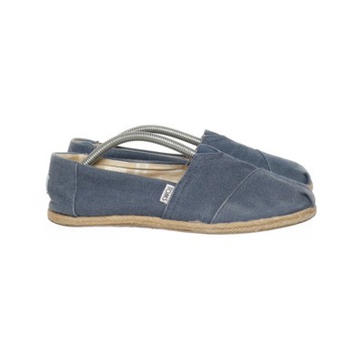 Toms, Espadrilles, Größe: 37 1/2, Blau, Damen #Ei6