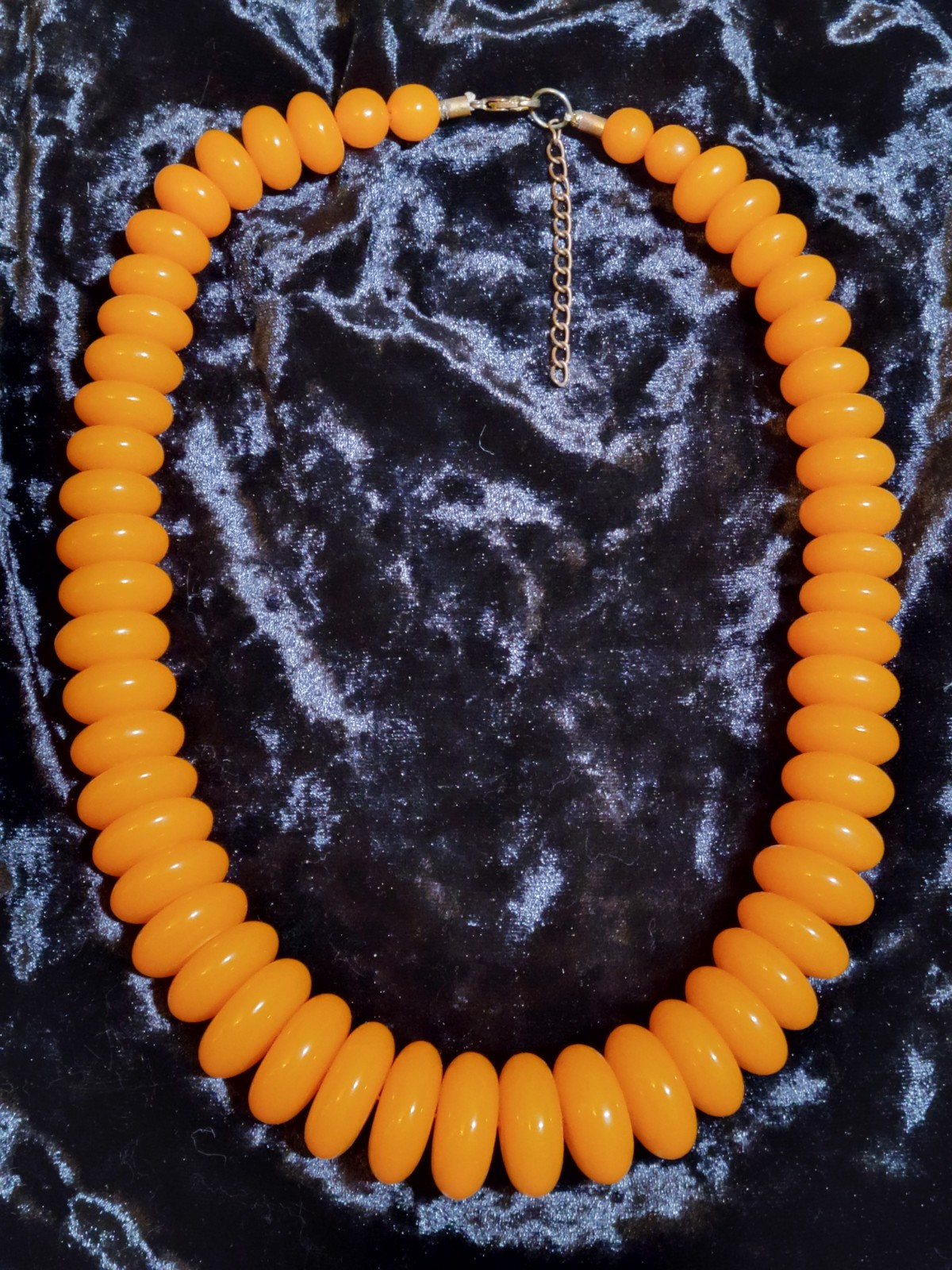 Moroccan Berber Statement Necklace – Imitation Am… - image 1