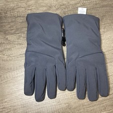 Swiss Tech Men  s Performance Gear Softshell Gray Gloves Size: L-XL