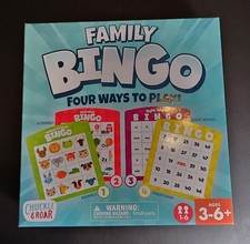 Family Bingo Game Night Staple - Counting and Matching Skills