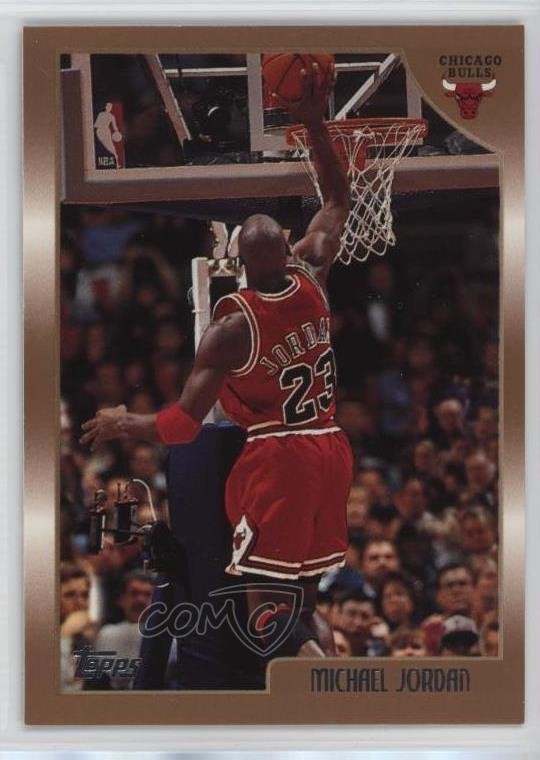 1998-99 Topps Michael Jordan #77 HOF 14tz