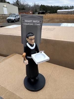 Ruth Bader Ginsburg Charging Stand Smart Watch Station RBG activist NIP 6.5 in