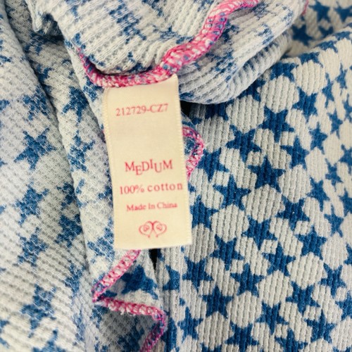 Pigiama termico Victoria's Secret set M manica lunga pantaloni jogger stelle pull on - Foto 13 di 16