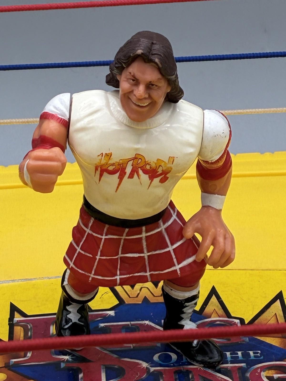 WWF Hasbro Rowdy Roddy Piper Vintage 1991 Series 2 Action Works