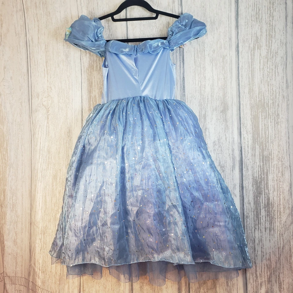 Chasing Fireflies Disney Cinderella Deluxe Live Action Dress Costume SZ 4/5 - Image 3 of 4