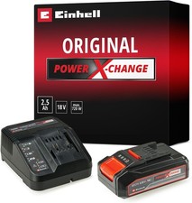 Einhell Starter Kit 2,5 Ah Akku Ladegerät Power X-Change 18 V 50 min Ladezeit