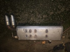 2018 JEEP COMPASS 2.4L AT 4WD Dual Chrome Tip Muffler Exhaust Resonator 47K Mile