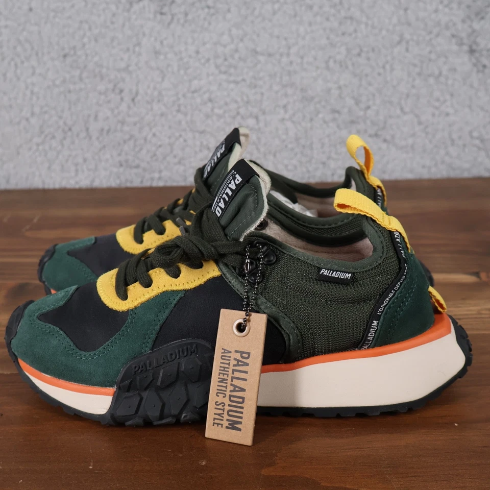 Zapatos Paladio Hombres 5 Unisex Mujeres 6.5 Hombres 5 Tropas Corredor Tenis Gamuza Retro Foto 3 de 4