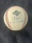 TEOSCAR HERNANDEZ SIGNED 25 WS CHAMPS OML WORLD SERIES BASEBALL FANATICS DODGERS