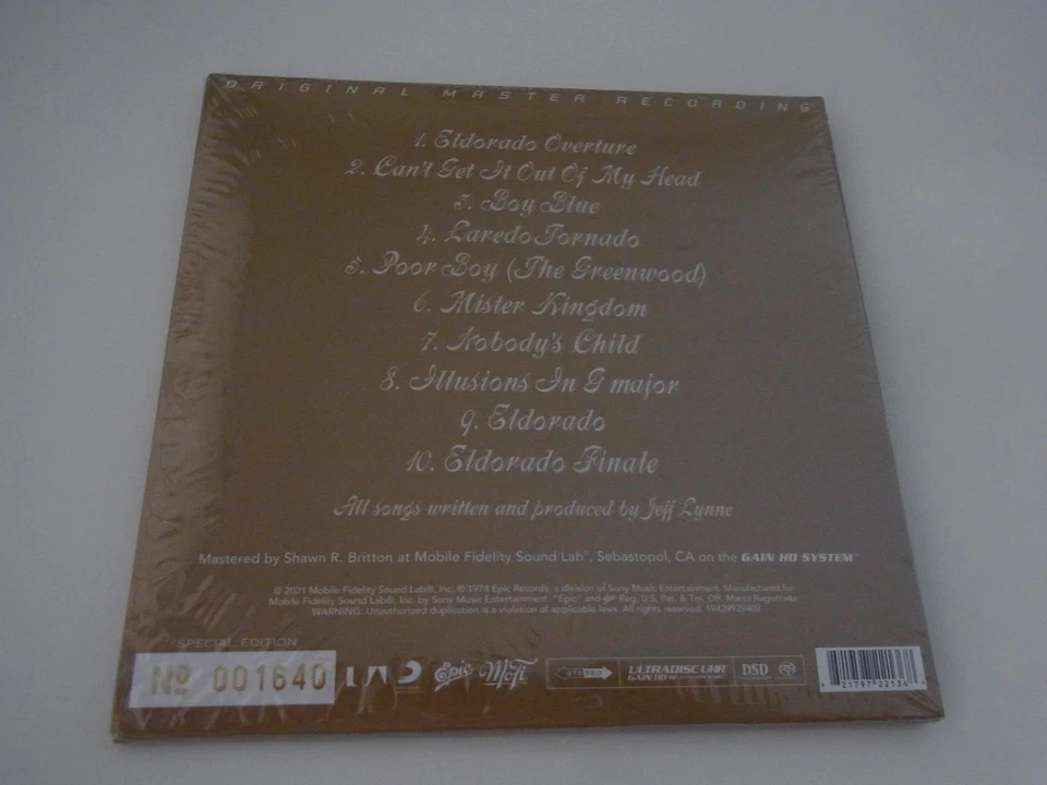 Electric Light Orchestra Eldorado SACD MFSL - Bild 2 von 2