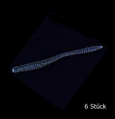 Nomura Soft Lures Glitter Rib Worm 4,7'' Flash Glitter Back