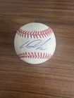Chase Delauter Signed Autograph Rawlings MLB Baseball BP Used