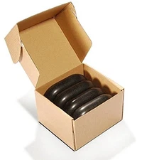 Master Massage X-Large Ovular Basalt Stone Set 4pc/Pack