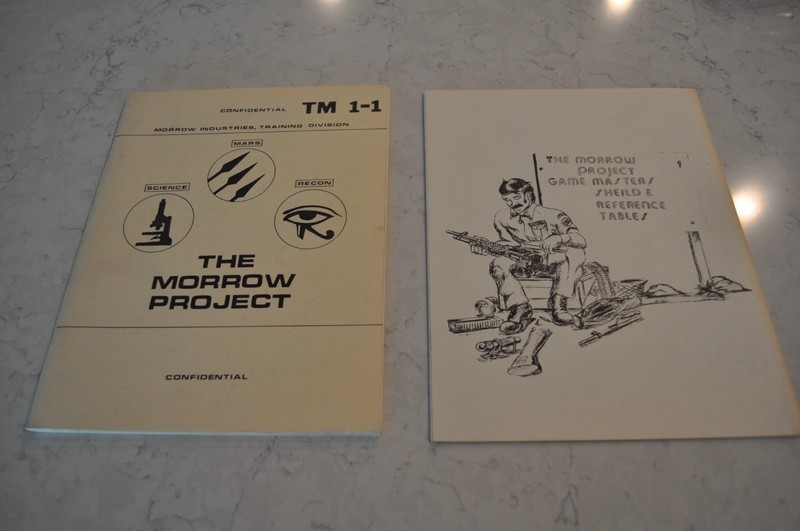 Lot of 2 - The Morrow Project RPG - Rulebook & Screen ***1st Edition*** - 1980
