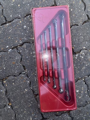 Neu Snap-on XLE605 5-teilig E Torx lang 10 Grad Offset Schraubenschlüssel Schraubenschlüssel Set E5 - E20