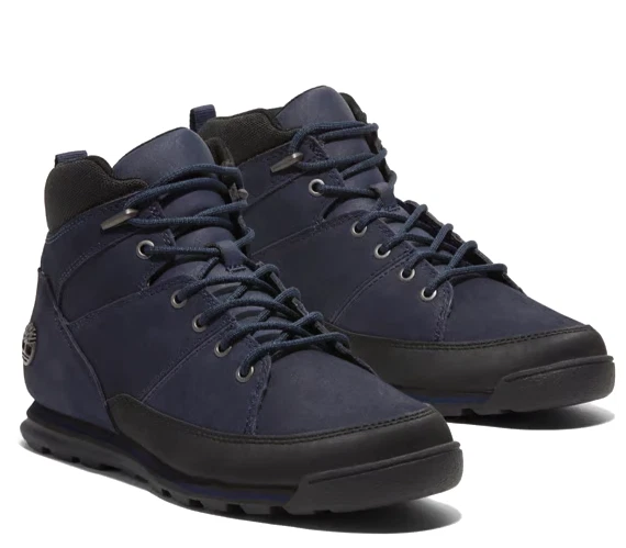 Timberland Euro Rock Mens Mid Lace Boots UK Size 7.5 - 11 TB 0A41YH W06 NAVY