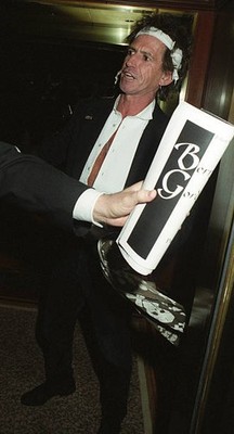 Keith Richards at his induction into the Songwriters Hall of Fame - Old Photo 2