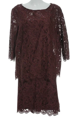 Per Una Costume avec jupe Femme Rouge Élégant (EU 38) - Photo 1/2