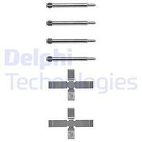 Delphi LX0039 ZubehöRkit, Scheibenbremsbelag FüR Volvo