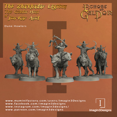 Dune Howlers | The Zhakhadar Legions | Imagin3Designs