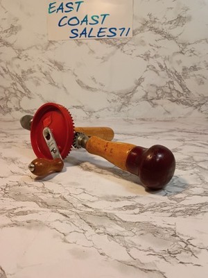 STANLEY DEFIANCE VTG  No. 1220 HAND DRILL, USA GREAT CONDITION 