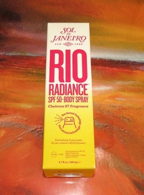 Sol de Janeiro RIO RADIANCE SPF 50 SPRAY CHEIROSA 87 Body Refreshing Suncreen