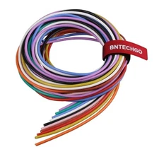 BNTECHGO 16 Gauge Silicone Wire 10 colors each 5ft, silicone wire 10 