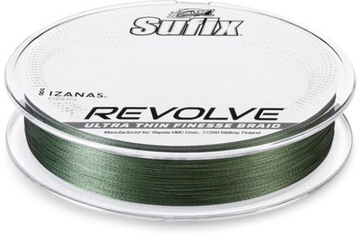 Sufix Revolve Braid: So strong, fish will think they're in a rope-a-dope match!