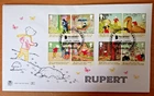 GB 2020 Rupert Bear Stamps (8) First Day Cover P/M Centenary Exhib., Canterbury