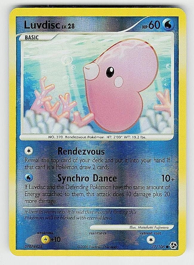 Great Encounters #77/106 Luvdisc Reverse Holo