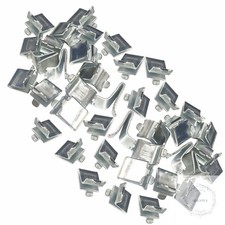 Adjustable Steel Pilaster Shelf Support Clips -40 Pieces