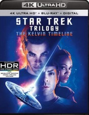 Star Trek Trilogy Collection [New 4K UHD Blu-ray] With Blu-Ray, 4K Mastering,