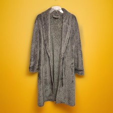 Women s Robe Housecoat Heather Gray Soft Warm Comfortable Luxurious Size XL