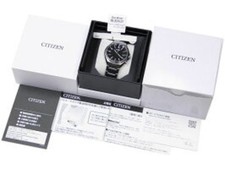 Citizen Attesa CB1120-50E Eco-Drive Radio Titanium Black Dial Men's Watch Used