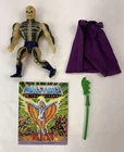 New ListingVintage 1986 MOTU Scare Glow Action Figure w/ Staff, Cape, Mini-Comic READ