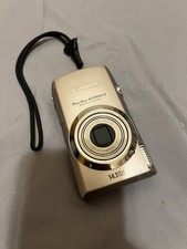 Vintage Canon PowerShot SD3500 IS 14.1MP Digital Camera Gold Battery SD Card