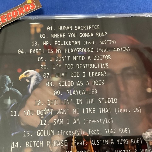Clay-Doh The World Destroyer Human Sacrifice 2012 USED Rap CD Piranha Records - Picture 6 of 8