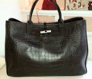 sac longchamp croco